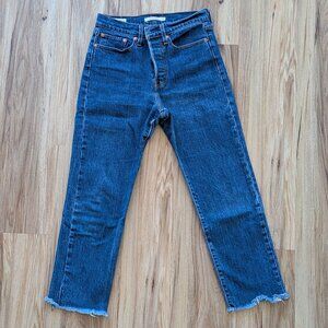 Levi's Premium Wedgie Straight Jeans for Women Size 27 Denim